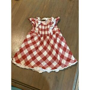 Matilda‎ Jane dress 6-12m plaid